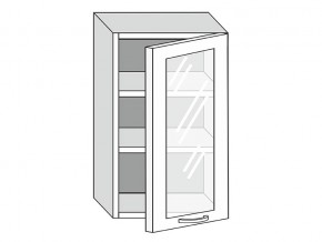 19.50.3 Шкаф настенный (h=913) на 500мм с 1-ой стекл. дверцей в Заречном - zarechnyj.magazinmebel.ru | фото