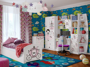 Детская комната Юниор-2 Принцесса в Заречном - zarechnyj.magazinmebel.ru | фото