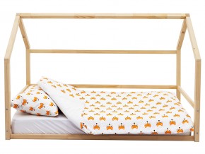 Детская кровать-домик Монтессори Svogen натура в Заречном - zarechnyj.magazinmebel.ru | фото - изображение 2