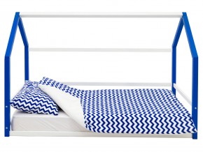 Детская кровать-домик Монтессори Svogen сине-белый в Заречном - zarechnyj.magazinmebel.ru | фото - изображение 7