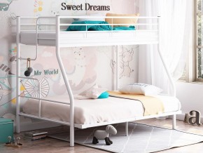 Двухъярусная кровать Гранада-3 140 белый в Заречном - zarechnyj.magazinmebel.ru | фото