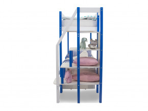 Двухъярусная кровать Svogen с ящиками сине-белый в Заречном - zarechnyj.magazinmebel.ru | фото - изображение 4