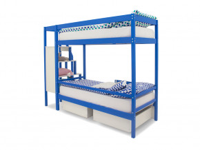 Двухъярусная кровать Svogen с ящиками синий в Заречном - zarechnyj.magazinmebel.ru | фото - изображение 5