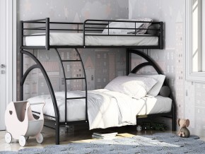 Двухъярусная кровать Виньола 2 Черная в Заречном - zarechnyj.magazinmebel.ru | фото - изображение 1