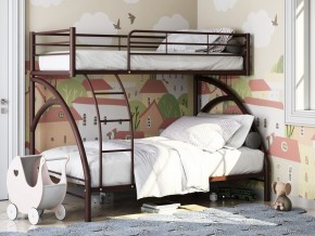 Двухъярусная кровать Виньола 2 Коричневая в Заречном - zarechnyj.magazinmebel.ru | фото