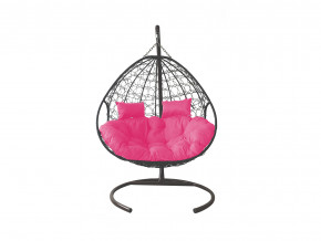 Кокон Для двоих с ротангом розовая подушка в Заречном - zarechnyj.magazinmebel.ru | фото - изображение 1