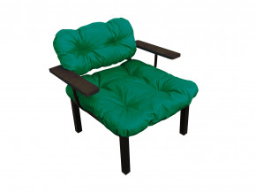 Кресло Дачное зелёная подушка в Заречном - zarechnyj.magazinmebel.ru | фото