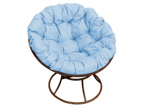 Кресло Папасан без ротанга голубая подушка в Заречном - zarechnyj.magazinmebel.ru | фото - изображение 1