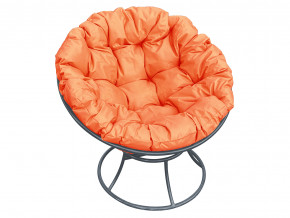 Кресло Папасан без ротанга оранжевая подушка в Заречном - zarechnyj.magazinmebel.ru | фото - изображение 1