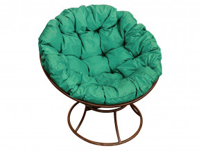 Кресло Папасан без ротанга зелёная подушка в Заречном - zarechnyj.magazinmebel.ru | фото - изображение 1