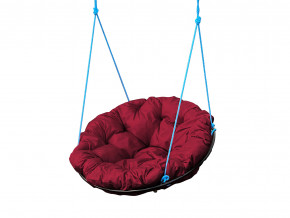 Кресло Папасан подвесное бордовая подушка в Заречном - zarechnyj.magazinmebel.ru | фото - изображение 1