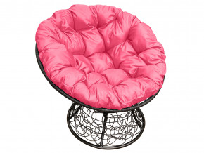 Кресло Папасан с ротангом розовая подушка в Заречном - zarechnyj.magazinmebel.ru | фото