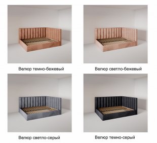 Кровать Вертикаль угловая 0.8 м с ортопедическим основанием в Заречном - zarechnyj.magazinmebel.ru | фото - изображение 6