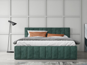 Кровать 1400 Лана зеленый велюр в Заречном - zarechnyj.magazinmebel.ru | фото - изображение 2