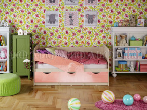 Кровать Бабочки 1600 Розовый металлик в Заречном - zarechnyj.magazinmebel.ru | фото - изображение 1