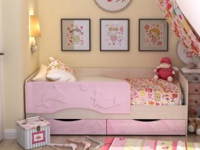 Кровать детская Алиса КР 812 розовая 1600 в Заречном - zarechnyj.magazinmebel.ru | фото