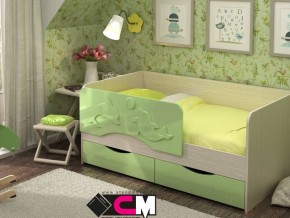 Кровать детская Алиса КР 812 зеленая 1600 в Заречном - zarechnyj.magazinmebel.ru | фото