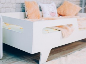 Кровать детская Бэби белая в Заречном - zarechnyj.magazinmebel.ru | фото - изображение 2