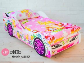 Кровать детская машина Фея в Заречном - zarechnyj.magazinmebel.ru | фото