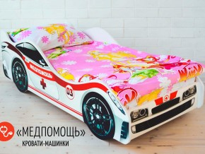 Кровать детская машина Медпомощь в Заречном - zarechnyj.magazinmebel.ru | фото