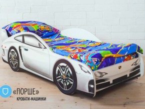 Кровать детская машинка Порше в Заречном - zarechnyj.magazinmebel.ru | фото
