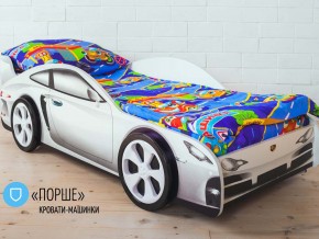 Кровать детская машинка Порше в Заречном - zarechnyj.magazinmebel.ru | фото - изображение 2