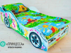 Кровать детская машинка Принцесса в Заречном - zarechnyj.magazinmebel.ru | фото