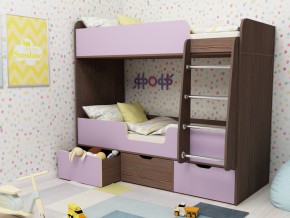 Кровать двухъярусная Малыш двойняшка бодега-ирис в Заречном - zarechnyj.magazinmebel.ru | фото - изображение 1