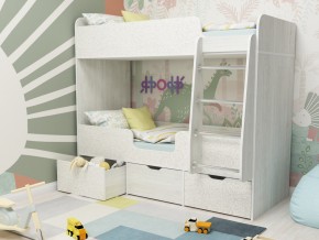 Кровать двухъярусная Малыш двойняшка винтерберг-феритейл в Заречном - zarechnyj.magazinmebel.ru | фото