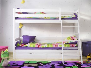 Кровать двухъярусная Сонечка с ящиками и лестницей в Заречном - zarechnyj.magazinmebel.ru | фото - изображение 2