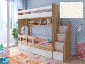 Кровать двухъярусная Юниор 1 с фасадом для рисования феритейл в Заречном - zarechnyj.magazinmebel.ru | фото