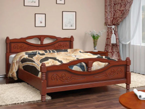 Кровать Елена-4 1600 Орех в Заречном - zarechnyj.magazinmebel.ru | фото - изображение 1