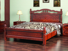 Кровать Карина-15 1600 Орех в Заречном - zarechnyj.magazinmebel.ru | фото - изображение 1