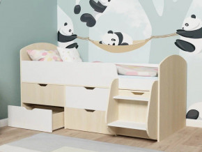 Кровать Малыш-7 Дуб-Белое дерево в Заречном - zarechnyj.magazinmebel.ru | фото - изображение 3