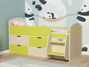 Кровать Малыш-7 Дуб-лайм в Заречном - zarechnyj.magazinmebel.ru | фото