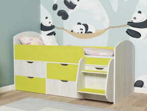 Кровать Малыш-7 Винтербер-Лайм в Заречном - zarechnyj.magazinmebel.ru | фото