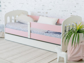 Кровать Малыш с ящиком розовый в Заречном - zarechnyj.magazinmebel.ru | фото