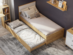 Кровать одинарная Милан выкатная с настилом в Заречном - zarechnyj.magazinmebel.ru | фото
