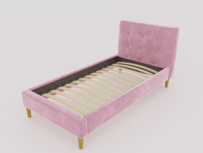 Кровать Пайли 900 розовый в Заречном - zarechnyj.magazinmebel.ru | фото - изображение 1