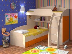 Кровать Соня 1+2 Оранжевый в Заречном - zarechnyj.magazinmebel.ru | фото - изображение 1