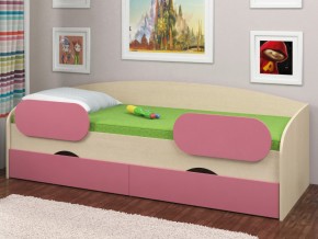 Кровать Соня 2 дуб молочный-розовый в Заречном - zarechnyj.magazinmebel.ru | фото - изображение 2