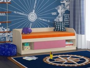 Кровать Соня 4 дуб молочный-розовый в Заречном - zarechnyj.magazinmebel.ru | фото
