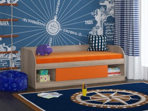Кровать Соня 4 сонома-оранжевый в Заречном - zarechnyj.magazinmebel.ru | фото