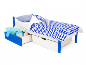 Кровать Svogen classic с ящиками сине-белый в Заречном - zarechnyj.magazinmebel.ru | фото - изображение 3