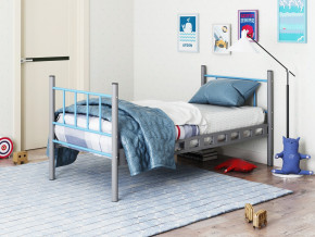 Кровать-трансформер Мальта серый с голубым в Заречном - zarechnyj.magazinmebel.ru | фото - изображение 4