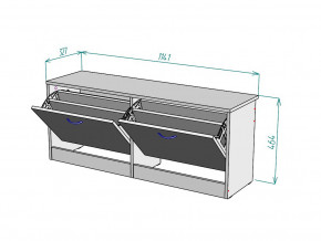 Обувница W55 в Заречном - zarechnyj.magazinmebel.ru | фото - изображение 3