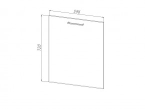 П 60 Комплект для посудомоечной машины 600 мм (цоколь + фасад) ЛДСП в Заречном - zarechnyj.magazinmebel.ru | фото