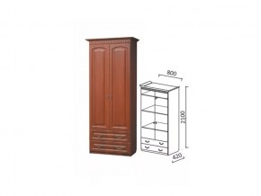 Шкаф 2-х дверный с ящиками Гармония 4 G43613 в Заречном - zarechnyj.magazinmebel.ru | фото - изображение 3