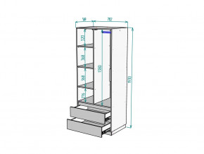 Шкаф Malta light H297 Белый в Заречном - zarechnyj.magazinmebel.ru | фото - изображение 2