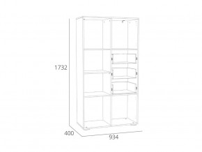 Стеллаж Элиот НМ 041.73 в Заречном - zarechnyj.magazinmebel.ru | фото - изображение 2